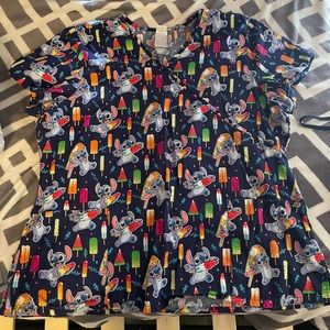 Disney Scrub top